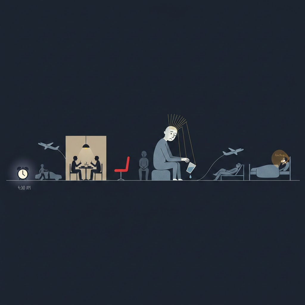 Eighteen and a half hours for a grimacing puppet